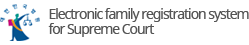 image - Electronic family registration system for Supreme Court